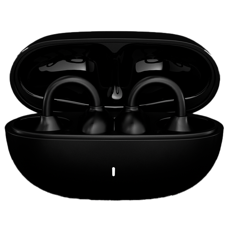 Open clip earbuds